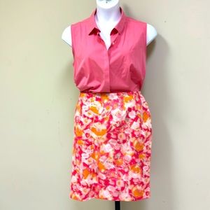 Plus size Talbots skirt set